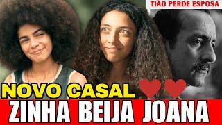 Zinha e Joana SE BEIJAM e formam NOVO CASAL em Renascer