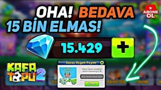 OHA BEDAVA 15.000 ELMAS PROMOSYON KODU  KAFA TOPU 2  HEAD BALL 2 