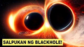 DALAWANG BLACK HOLE MAGSASALPUKAN  Bagong Kaalaman