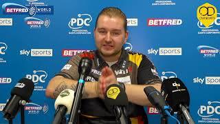 HES STILL LIVING IN LUKE LITTLERS SHADOW DIMITRI VAN DEN BERGH READY FOR LUKE HUMPHRIES