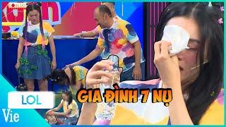 Gia đình 7 Nụ cũng có những lúc thương nhau Tiến Luật giúp đỡ Lan Ngọc gặp sự cố cực dễ thương