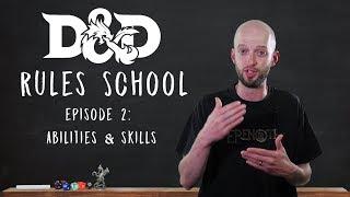Abilities and Skills in D&D 5E D&D Rules School episode 2