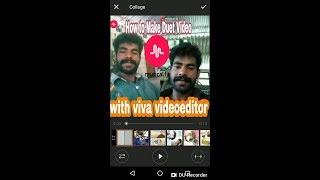 how to make duet on tiktok musically viva video editor