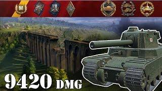 World of Tanks  Type 4 Heavy .. 9420 Dmg