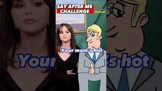 Selena Gomez Plays “Say After Me Challenge” #selenagomez #selenators #selena #shorts