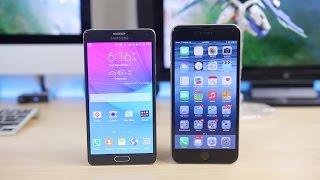 iPhone 6 Plus vs Galaxy Note 4 Comparison