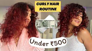 How to Rock Your Curls on a Budget in 2024 Affordable Curly Hair Routine Under Rs 500 ‍️
