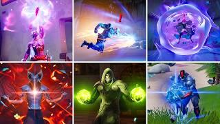 Evolution of All Special Abilities of Mythic Bosses in Fortnite Chapter 2 - Chapter 5