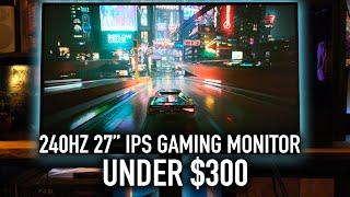 240Hz 1440p IPS for under $300? Koorui 27E3QK 27 Gaming Monitor