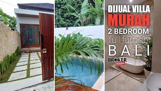 JUAL VILLA MURAH DI BALI  FULL FURNISH  HANYA 15 M SAJA ‼️