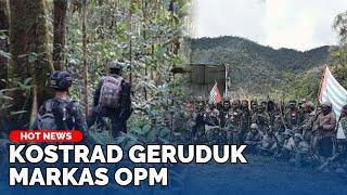 Raider KOSTRAD Geruduk Markas OPM Paling Kuat di Hutan Papua Gerombolan KKB Kocar kacir