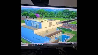 Our Upstairs apartment and outdoor pool design