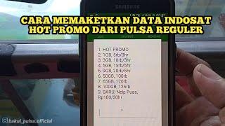 CARA MEMAKETKAN DATA INDOSAT DARI PULSA REGULER