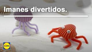 Cómo Hacer Imanes Divertidos    Manualidades Infantiles  Lidl España