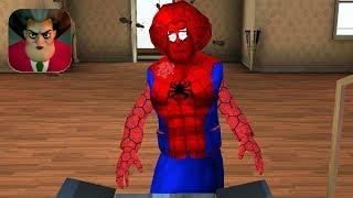 Scary Teacher 3D New Teacher Spider-Man Part 3 - Spider-Man TEACHER IosAndroid