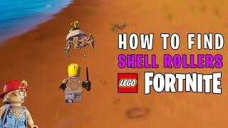 How to find Rollers and get Shells in LEGO Fortnite