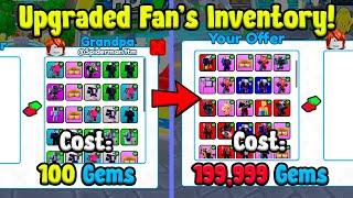 I Spent 150K Gems To Upgrading My Fans Inventory In Toilet Tower Defense