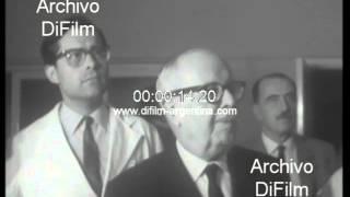 DiFilm - Bernardo Houssay visita el Hospital Borda 1968