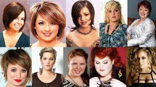 FASHION HAIRCUTS FOR ROUND FACE AND PLUS SIZE WOMEN