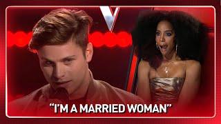 The most FLIRTY Blind Audition on The Voice?  #Journey 155