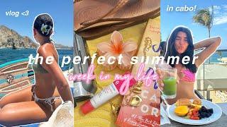 the perfect summer week in my life cruise vlog in cabo