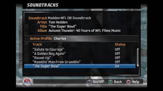 Tom Hedden - The Super Bowl Madden NFL 08 Edition