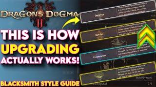 You’re Upgrading Wrong Blacksmith Guide For Dragons Dogma 2 Dragons Dogma 2 Tips