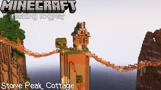 Stone Peak Cottage - Minecraft Relaxing Longplay No Commentary 1.20