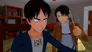 Levi Sees Erens Dirty Room AOT VR