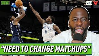 What Timberwolves must CHANGE with Ant Edwards & Rudy Gobert matchups vs. Mavericks  Draymond Green