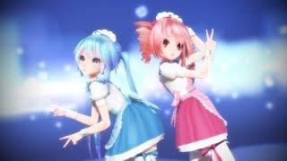 MMD Dive to Blue Miku・Teto