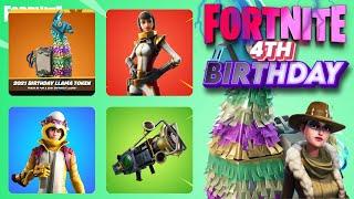 Fortnite STW 4TH Birthday EVENT and Homebase Status Report 2072021