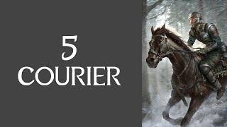 Skyrim Lets Play As THE COURIER   Part 5  Patron of Couriers