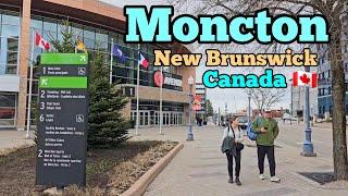 Moncton New Brunswick Canada  2024  Moncton downtown walking tour #canada #newbrunswick #moncton