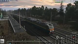 Trainz 2019 Карта Балезино - Мосты Сценарий - 628 пассажирский