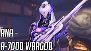 Ana A-7000 Wargod Base Skin Showcase - Overwatch 2