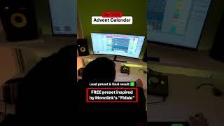 Advent Calendar Day 22 FREE lead preset for Serum inspired by Monolinks Fidale