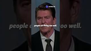 Ronald Reagan Explains Reason Behind Inflation