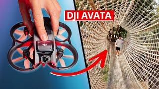 DJI Avata – Потерял в джунглях Таиланда как улучшить дрон.