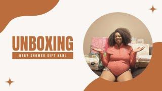 Baby Shower & Gender Reveal Gift UNBOXING  Open My Gifts With Me