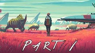 No Mans Sky Walkthrough Gameplay Part 1 - Planets PS4