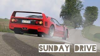 Ferrari F40 - Sunday Drive to Kicevo Trackday  Assetto Corsa VR Gameplay