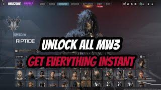 AFTER PATCH MW3 UNLOCK ALL TOOL  CoD Warzone 3 Unlock All Camos Operators Emblems Full Guide