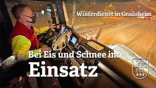 Bei Eis und Schnee im Einsatz - Unterwegs mit dem Winterdienst