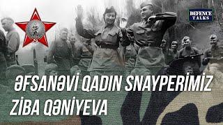 Anası sürgün olunan atası ondan imtina edən ilk azərbaycanlı qadın snyper.