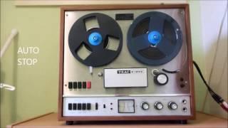 TEAC A-1200 RECORD TEST TDK TAPE