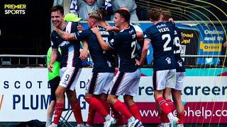 HIGHLIGHTS  Falkirk 2-0 Dundee United  Home win at Falkirk Stadium in Premier Sports Cup