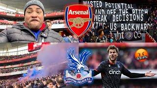 ARSENAL 5-0 CRYSTAL PALACE VLOG 2324 *FANS PROTEST TOWARDS PARISH AFTER AN ABYSMAL PERFORMACE*