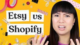 Etsy vs Shopify - Pros and Cons 2024 for Handmade Business