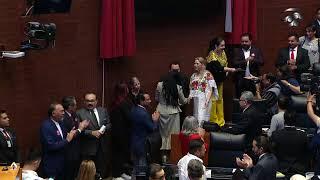 Ceremonia Solemne para la develación en el Muro de Honor de leyendas